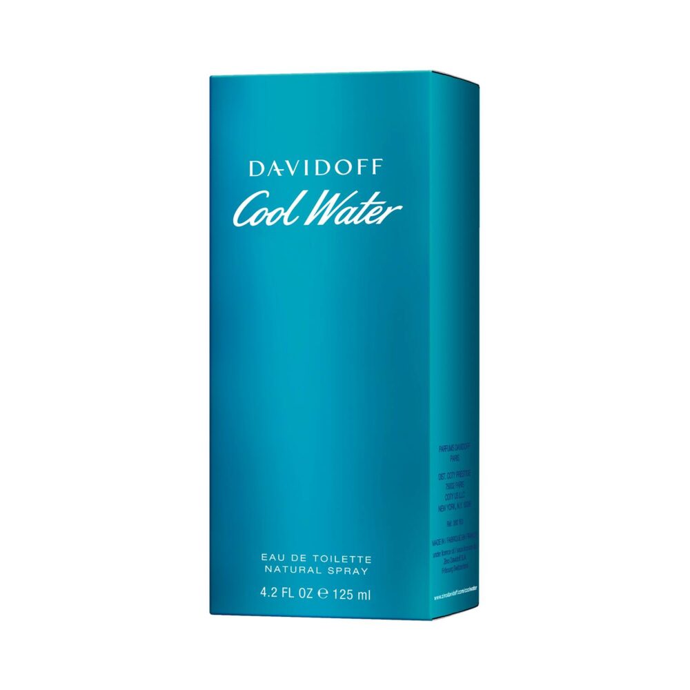 Davidoff Cool Water Eau De Toilette for Men (125ml) - Image 2